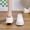 34 size heightening little white shoes women's muffin thick baseplate shoes versatile casual shoes rubber sole comfortable