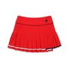 Onoff Women S Pleated Point culotteS With Inner ShortS Of4012la Red