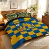 Kvc Westerlo Pattern Bedding uilt Set uilt Cover Pillowcase Home Decoration Birthday Gift (1 * duvet cover + 2 * pillowcase without core)