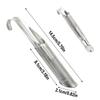 Pipe Stainless Steel Tea Infuser Filter with Durable Encrypted Mesh Design Fine Holes Tea Interval Diffuser for Coffee Leaf Tea