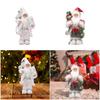 Weihnachtsmann Weihnachtsfigur Puppe Niedliches Geschenk Dekorative Verzierung Tischplatte Weihnachtsdeko für