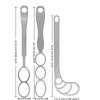 Stainless Steel Butter Spreader Efficient Handheld Mixer Kitchen Gadget Sauce Spreader  Food Prep