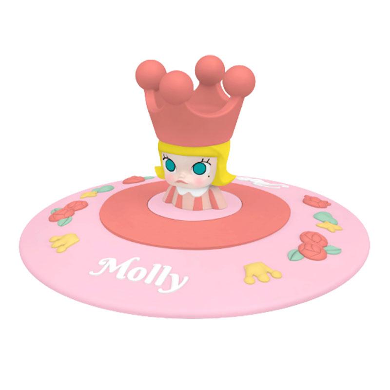 

Новые крышки для чашек POP MART MOLLY в розовой пижаме, трендовые продукты PPMT-2310-0054 MOLLY powder pajama cup lid