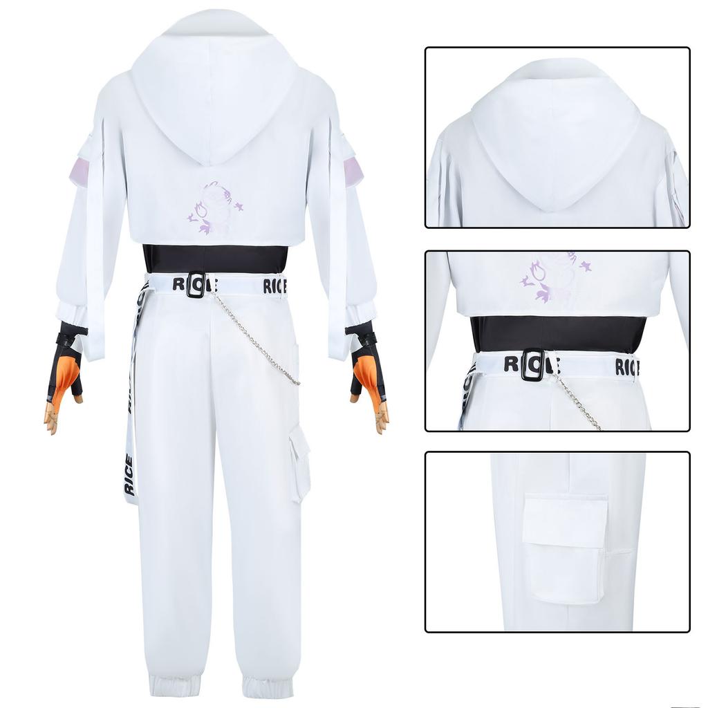 Fifth Personality Prisoner Cos Suit Linkage Prisoner Luca Balsa Cosplay Game Animation Costume