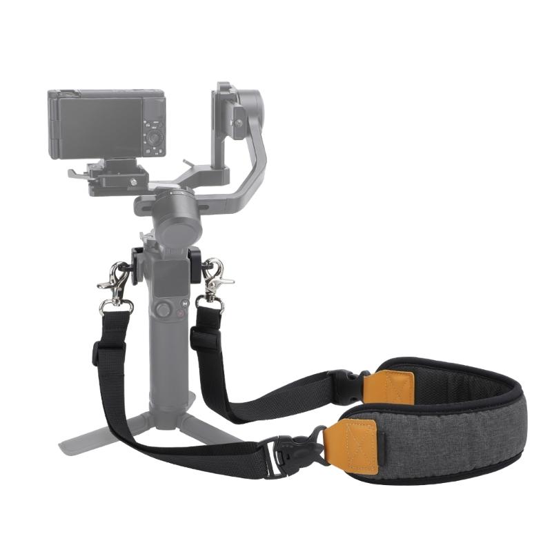 Quick Release Shoulder Strap Breatable Stress Relief Lanyard Adjustable Strap for RS3 Mini Handheld Gimbal Stabilizer
