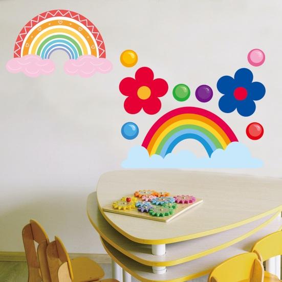 Autocolant frumos pentru grădiniță, detașabil, imprimare transparentă