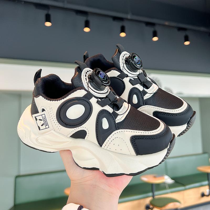 

Дитяча мода Дихаюче повсякденне взуття Діти Біг Спорт Студенти Дівчата У тренді Зручні кросівки 37 чорний