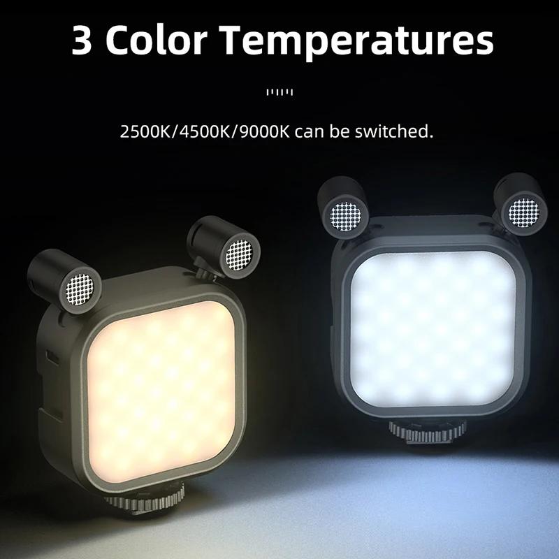 All-in-One Vlogging Kit: LED Fill Light + Monitor Mic for Smartphone/DSLR YouTube Live, TikTok & Zoom Streams
