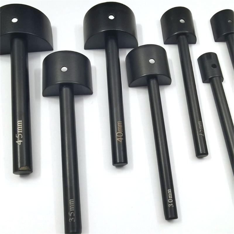 Leather Craft Half Round Cutter Half Round End Corner Cutting Puncher Tool Leather Craft Tool for Leather Belt Wallet