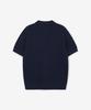 Tienjiti W Cable Polo Washable Knit (Navy) Tnsw6E206N2