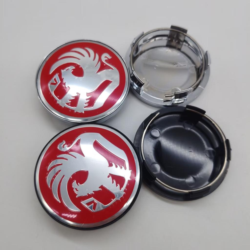 4Pcs/set 58mm With Vauxhall VXR Sticker Car Wheel Center Cap Rim Hub Caps Dustproof Cover Modification Replacement Accessories