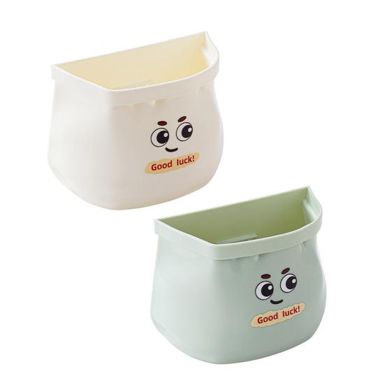 Magnetický úložný box do lednice Roztomilý držák na lžíce a příbory Prostorově úsporný kuchyňský organizér na hůlky otvíráky na lahve sáčky s kořením