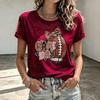 Women's Football Fan Shirt for Day Support and Team