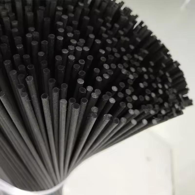 

1000Pcs Bulk Black Fiber Reed Sticks 23cm×4mm - Essential Oil Diffuser Refill for Home Fragrance
