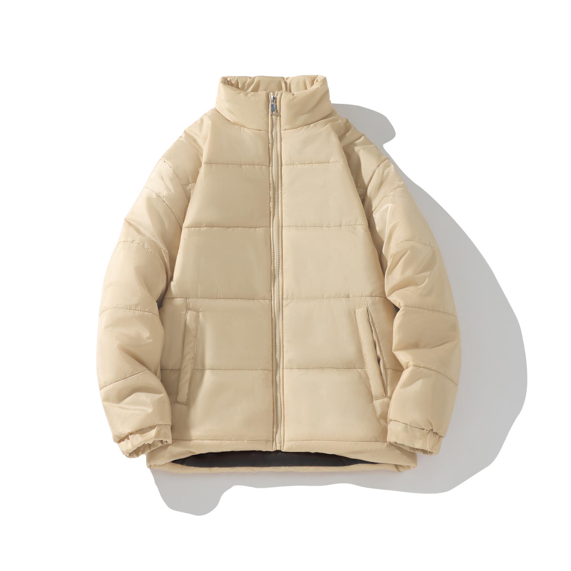 

Зимняя теплая куртка мужская парка однотонная утепленная уличная ветрозащитная куртка новая мода мужские свободные воротники женские пальто 4XL Yasheng L хаки