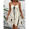 Women's Summer Tie-Dye Printed Slip Dress