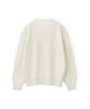 Beulaunyadeu Extra Super Fine V-Neck Knit, Ecru