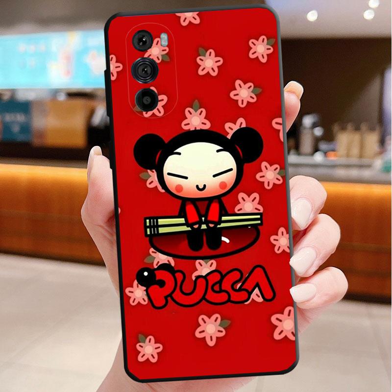 

Cartoon Puccas Garus Phone Case For Motorola Edge 60 50 40 Pro 60 50 40 30 Ultra Neo Fusion Moto G Stylus G Moto Edge 40