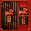 Fortune Hanging Ornament New Year Decorative Hangings Attract Wealth Luck With Tassel Festive Ornaments Chinese Style Lucky