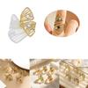 Minimalistisches Design Verstellbarer Ring 18K Goldfarbe Vergoldeter Ring Hohlring Festival-Kleidung