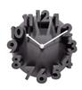 Living Room Art Decor 3D Highlight Number Wall Clock Black Modern Design Mute Hanging Clocks Living Room Home Decoration 24cm