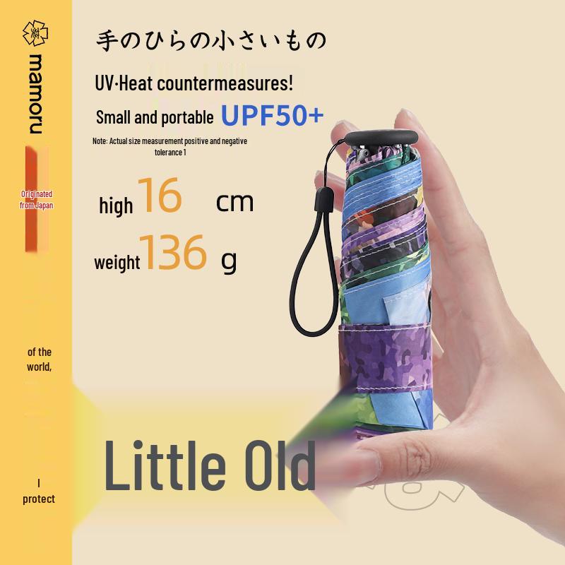 

Mamoru Mini Oil Painting Sun Umbrella - Blue Sky