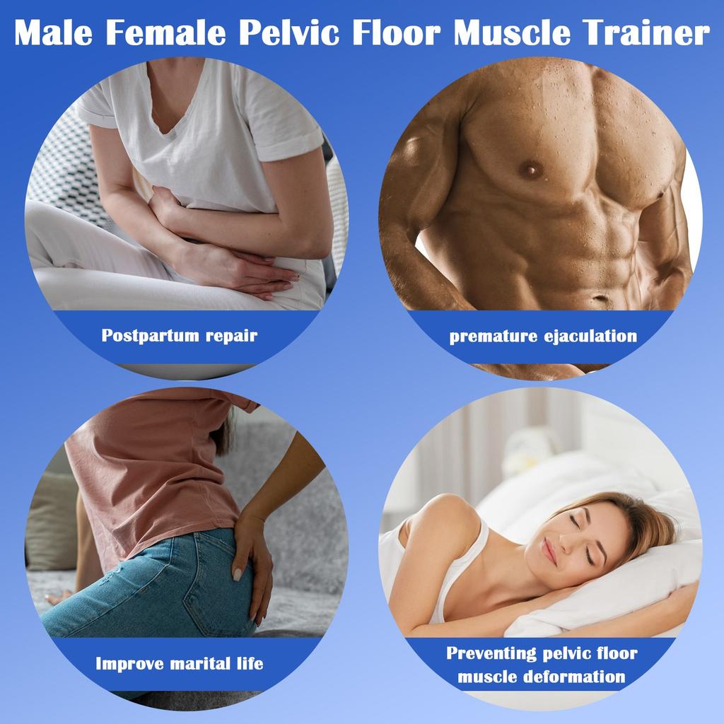 Kegel Trainer Electric PC Muscle Trainer For Men And Women, Medial Postpartum Pelvic Floor Muscle Exercise, Adduction And Anal Lifting