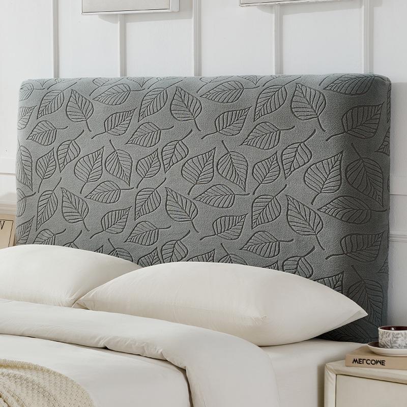 Jacquard Headboard Cover: Thickened, Dustproof, Non-slip, Wear-resistant, Elastic Slipcover & Backrest Protector