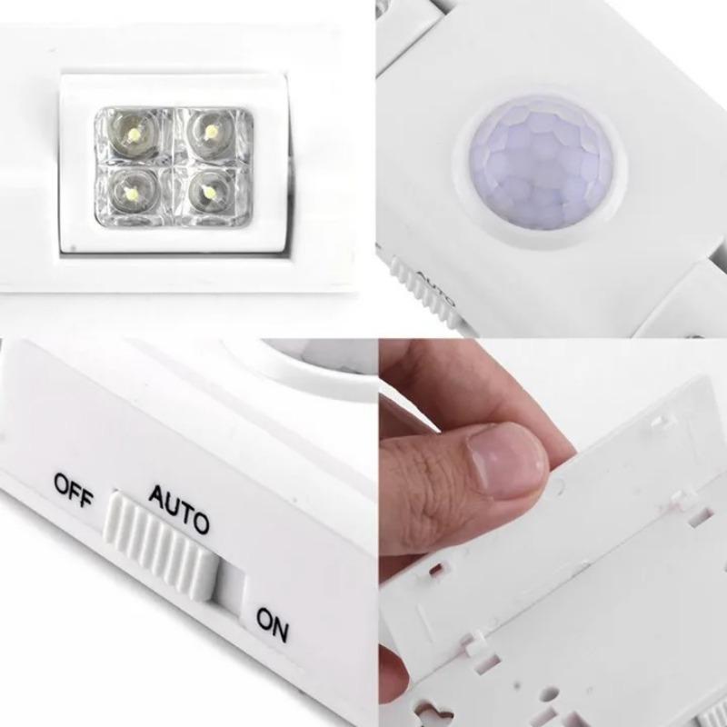 Motion Sensor LED Closet Light, Under Cabinet Lights, Cabinet Lighting Stick-On Motion Activated Light