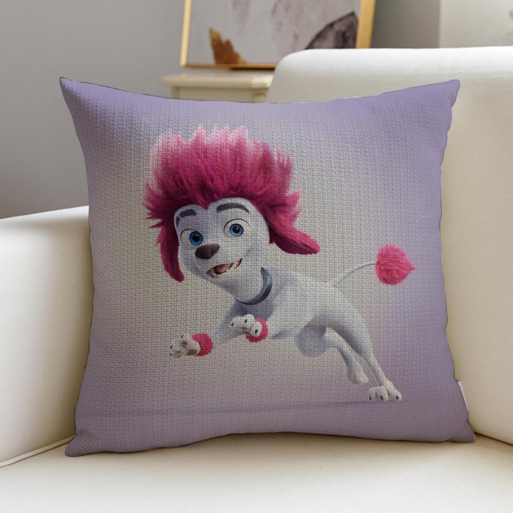 Whimsical W100 WolfS Cushion Cover Breathable and skinfriendly linen pillowcase square removable and washable cushion
