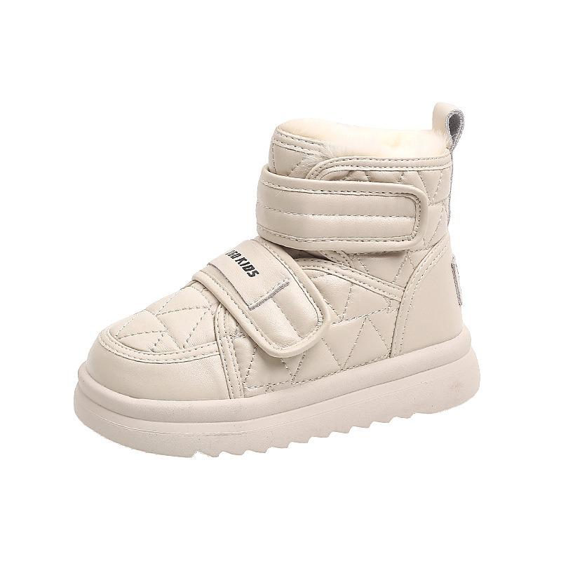 Little dark horse classmate winter children's snow boots fashion girls casual boots boys sports large cotton boots