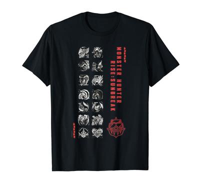 Monster Hunter Rise: Sunbreak Gaming Design T-Shirt