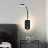 OEING Modern Minimalist Bedside Wall Lamp with USB
