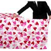 Gatherfun Valentine's Love 3-Pack Tablecloths: Waterproof & Disposable Plastic Covers, 54x108, Romantic Heart-Themed Decorations for Memorable Party