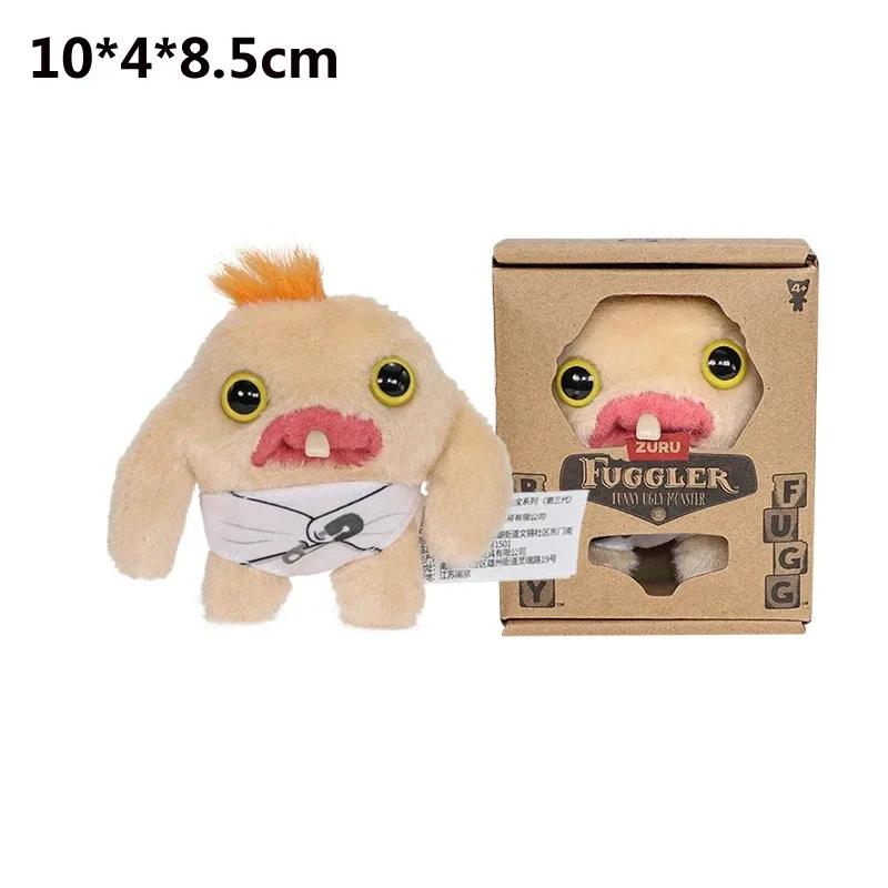 Fuggler Plush Baby Series Mr Needles Funny Ugly Monster Fuggs Munch Rabid Rabbit Wide Eyed Weirdo Stuffed Doll Gift Soft Toy 9CM