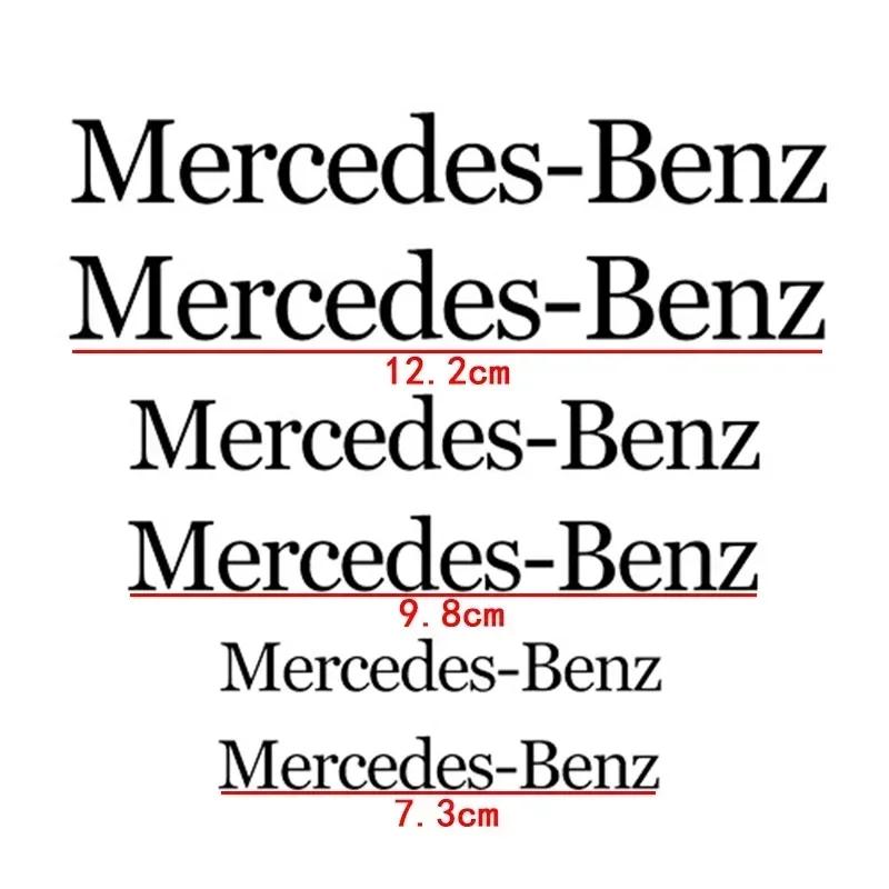 GLC GLB 6PCS/SET Car Brake Caliper Sticker Decals Decoration for Mercedes Benz W166 W212 W213 W246 W176 W177 W205 C180 C63 W167