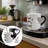 Heart-shaped Color-changing Ceramic Mug