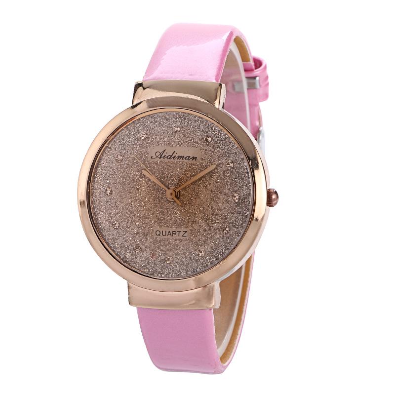 Student Trend Personality Belt Watch, Women'S Fashion Watch, Glitter Couple Watch 886