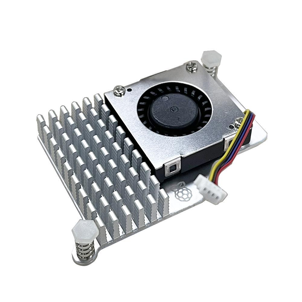 Raspberry Pi 5 Aluminum Active Cooling Fan Heatsink Active Heatsink