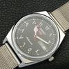 REFURBISHED SEIKO 5 AUTOMATIC 6309A VINTAGE JAPAN MENS BLACK WATCH A441327-5 Sk-a441327