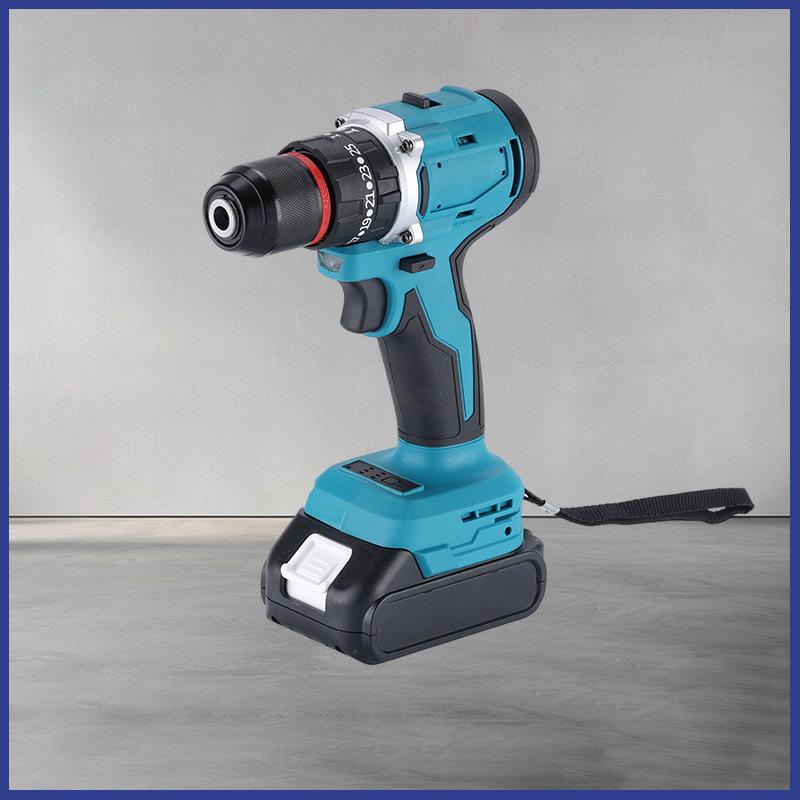 High-Power Brushless Impact Drill & Electric Screwdriver Home Repair Set