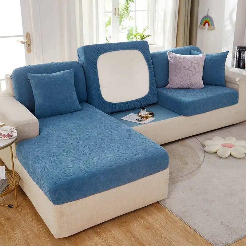 Husă de pernă pentru scaun Jacquard pentru canapea Sufragerie Colț Protector pentru mobilier Elastic Lavabil Husă all-inclusive