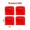 4PCS Upgraded Window Switch Button Cover Compatible with 2012-2017 Jeep Wrangler JK JKU (red)