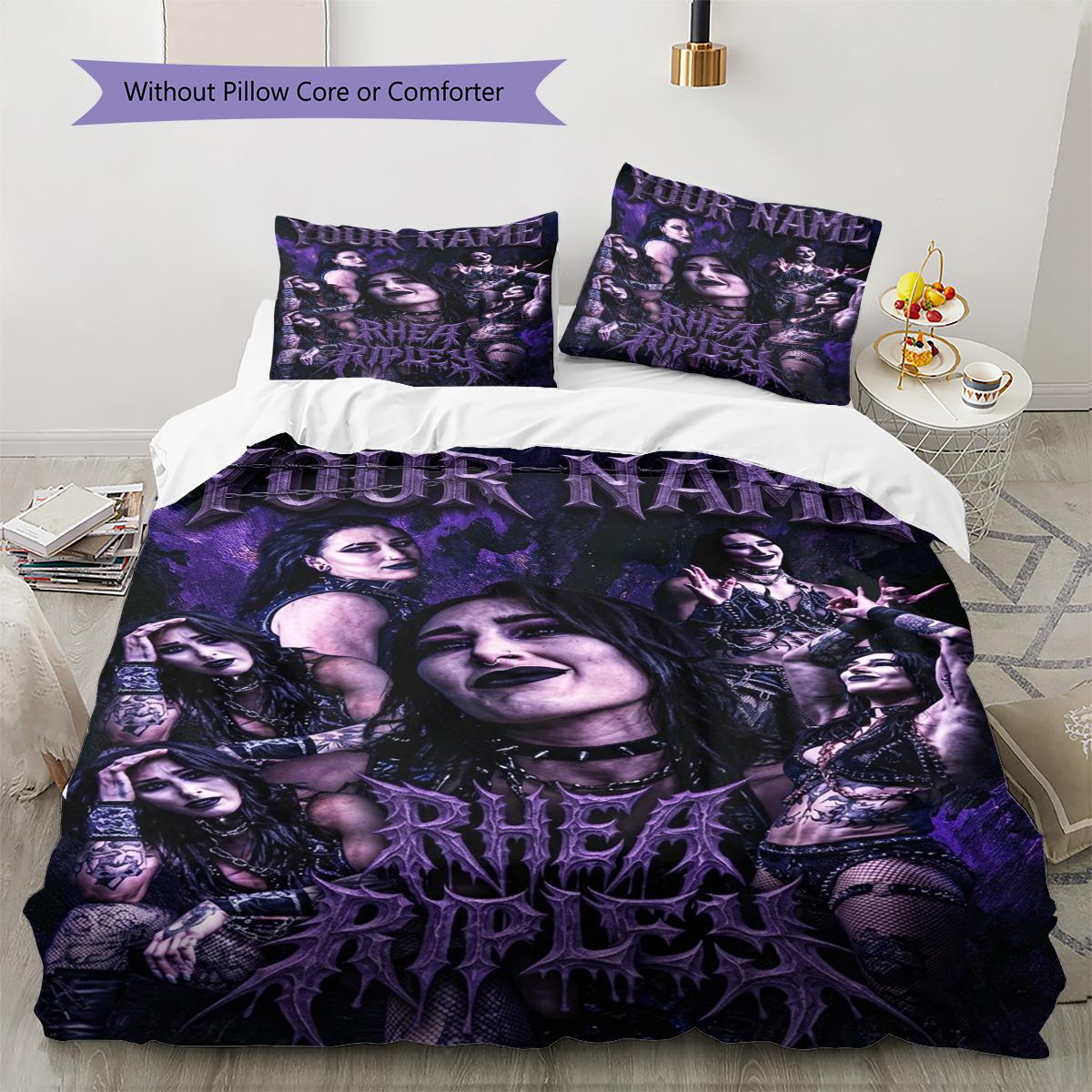 Name Custom Rhea Ripley Pattern Bedding