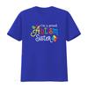 I Am A Proud Autism Sister Brother Autistic Kids Awareness T Shirt Vintage Washed Graphic Slightly Soft Homme