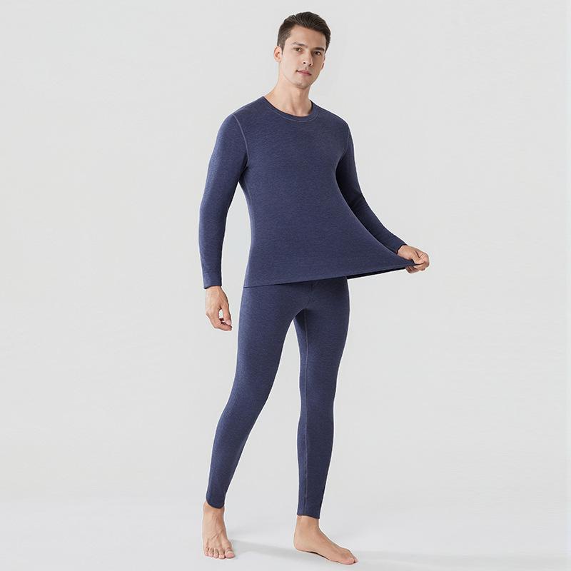 Autumn and winter German velvet thermal underwear women's suit antibacterial velvet thickened heating lead long johns