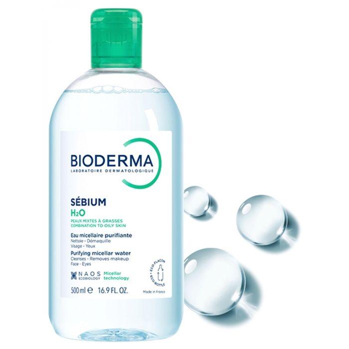 Bioderma Sébium H2O Purifying Micellar Water for Face 500 ML