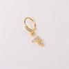 Gold Plated Pendant Nose Ring Hoop for Women Crystal Nose Hoop Protection Jewelry Nose Piercing Cartilage Earring Piercing