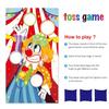 1 Set, Carnival Toss Games, Includes Carnival Banner And 3 Sandbags, Outdoor Party Game Supplies, Yard Lawn Easter Party Game