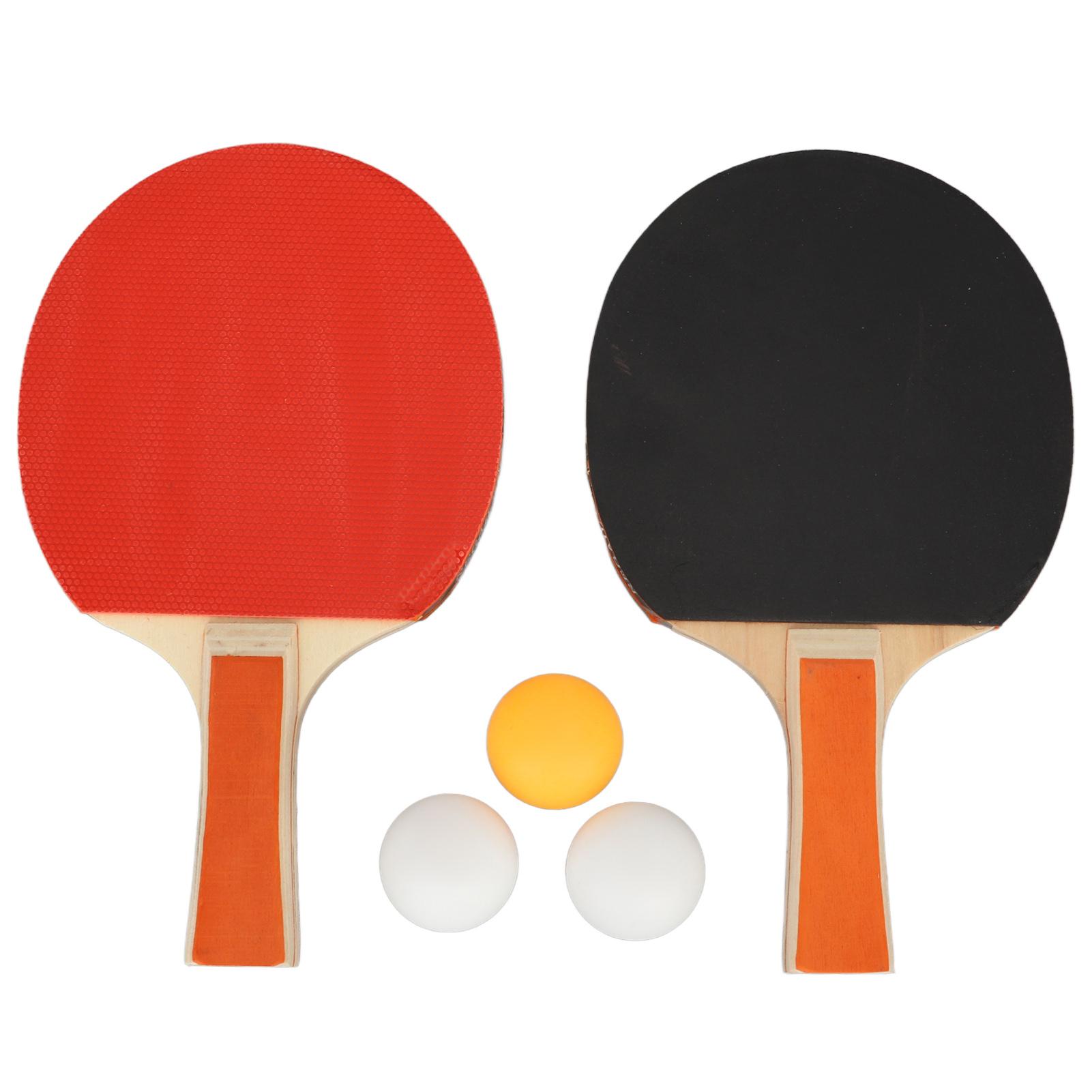 

REGAIL A508 Ping Pong Balls Paddles Set Table Tennis Handshake Racket Set for Home Entertainment помаранчевий
